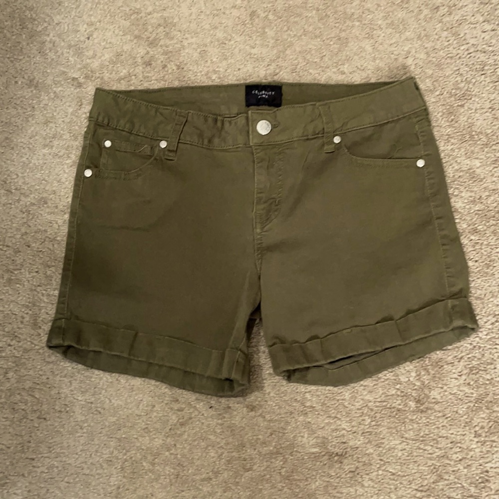 Olive Green Shorts